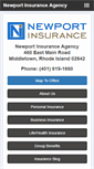 Mobile Screenshot of newportinsuranceagency.com